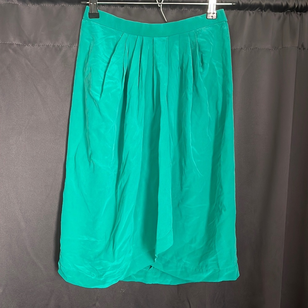 100% silk skirt